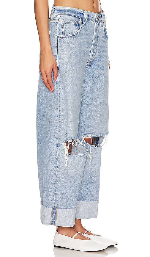 Ayla Baggy Cuffed Crop | BG78 - view 3