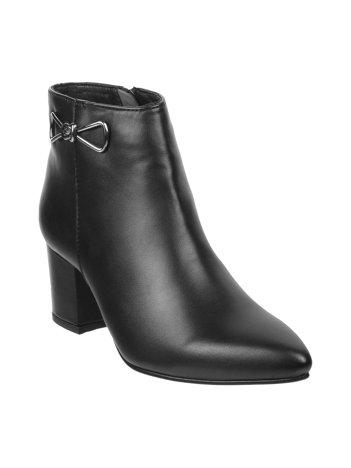 Solid Black Casual Boots | BT61 - view 1