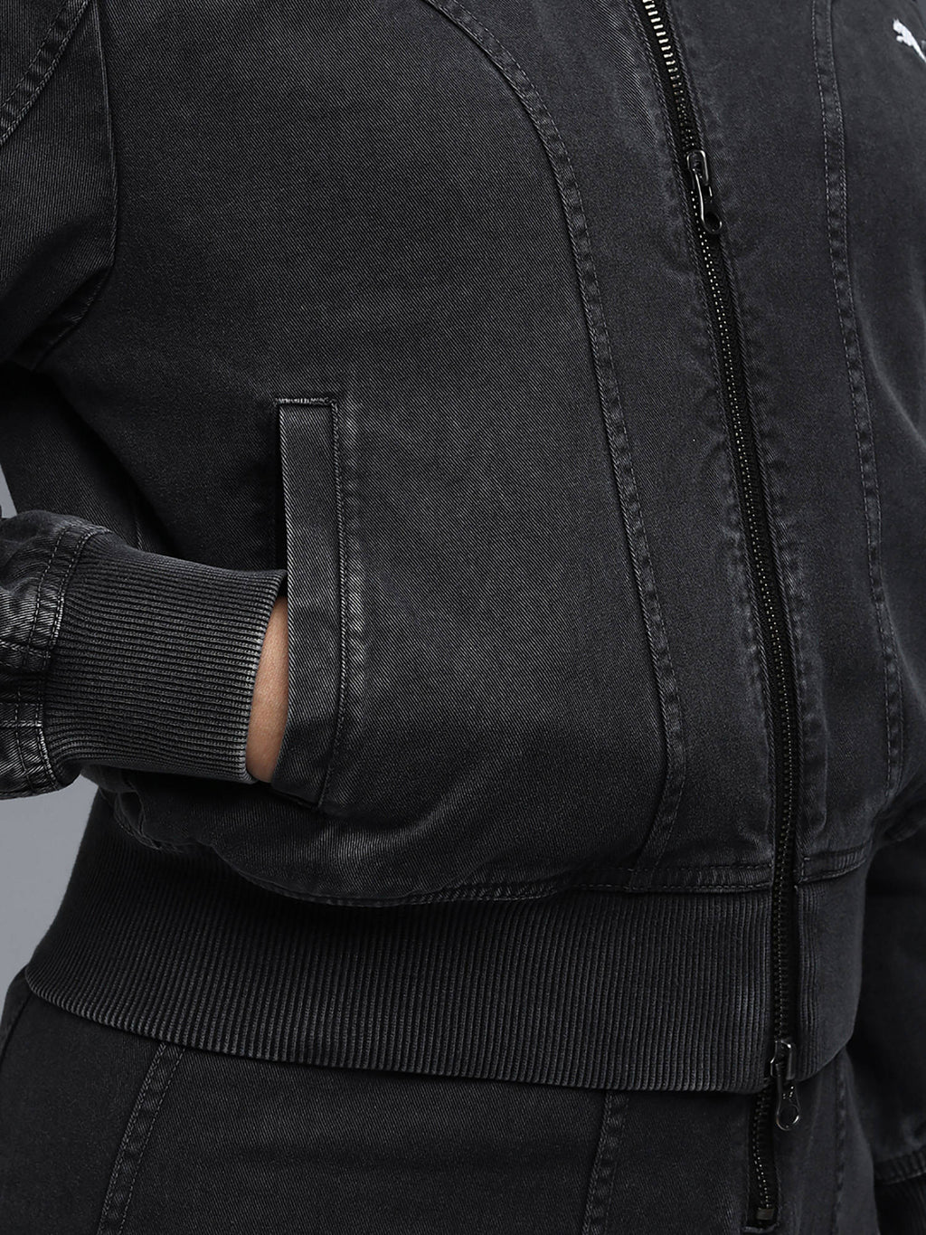 FUTURE ARCHIVE Womens Washed Twill Short Jacket | JC78 - view 5