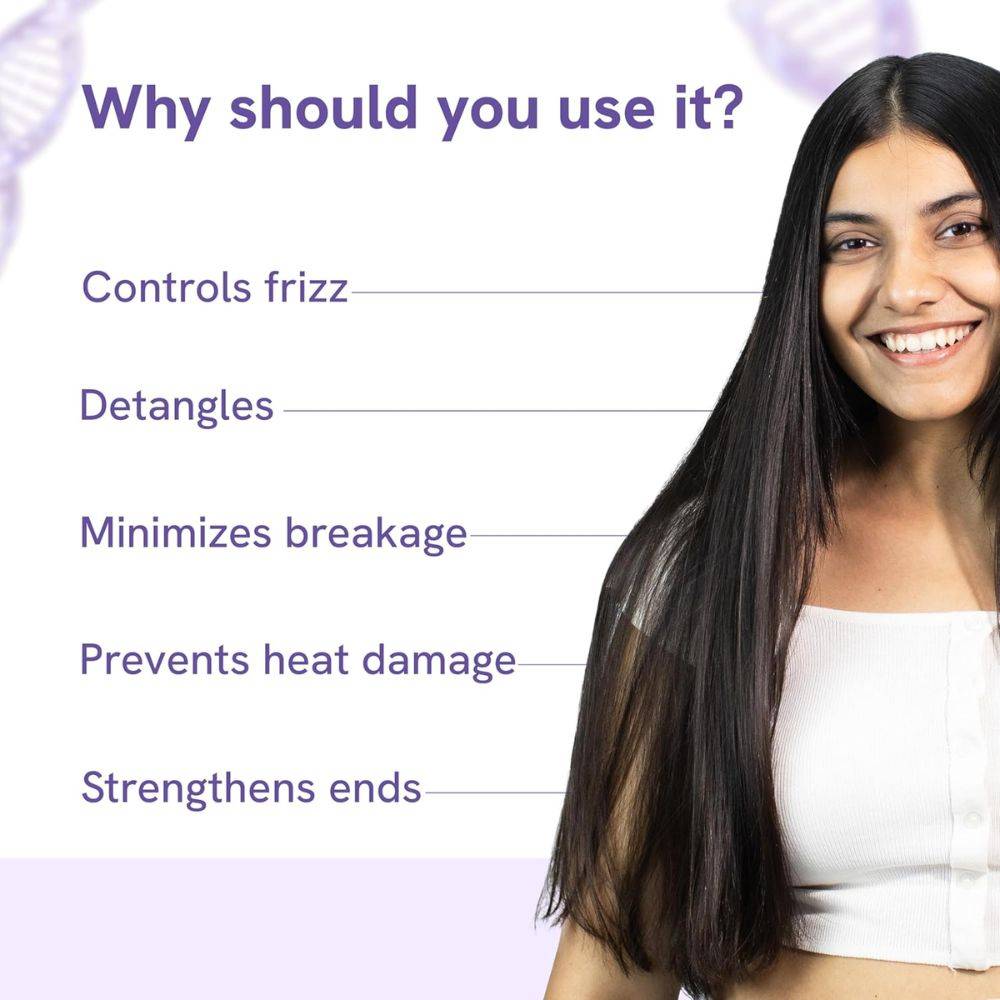 Hair Strengthening Serum - Controls Frizz, Detangles & Treats Dry, Damaged Hair | BWS9 - view 2