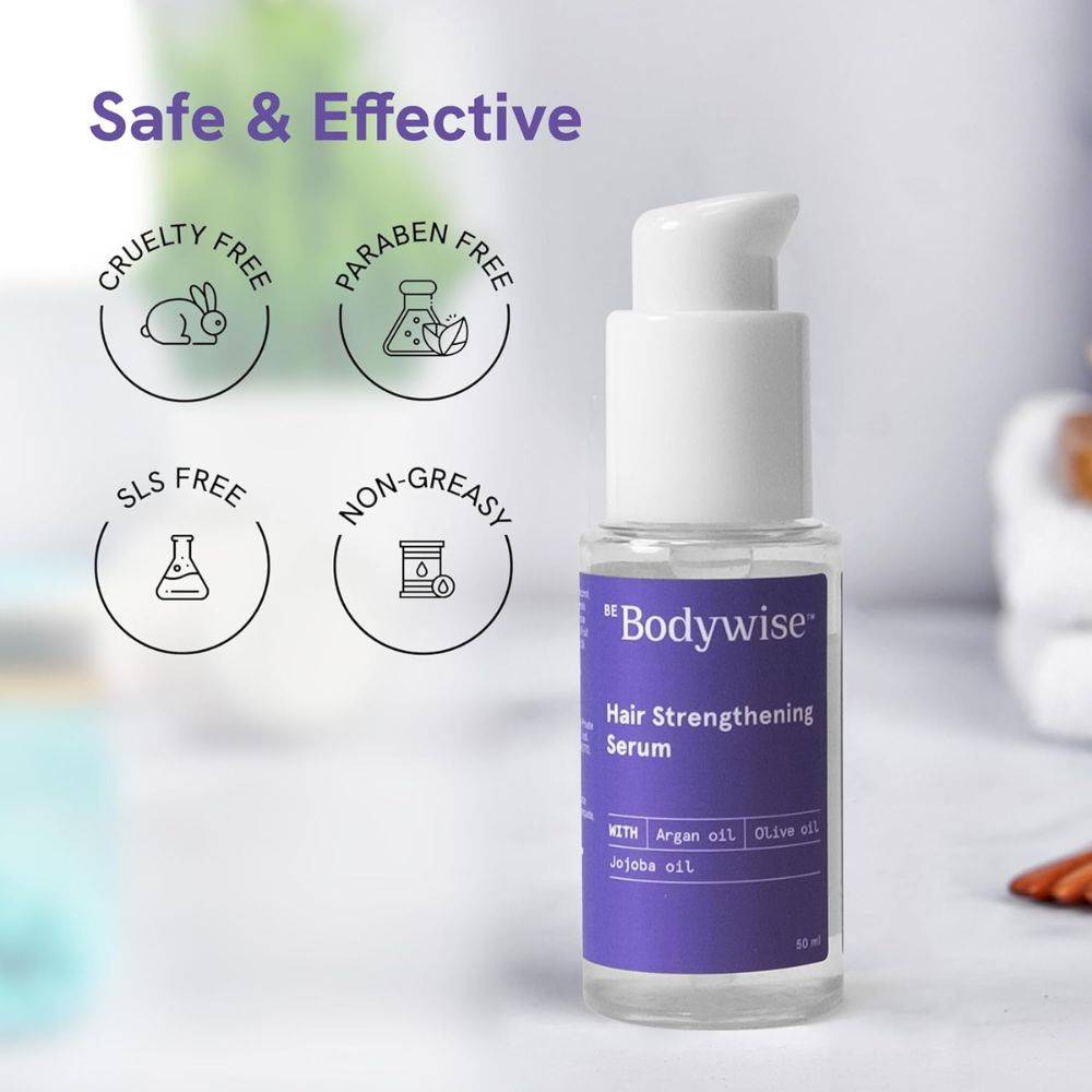 Hair Strengthening Serum - Controls Frizz, Detangles & Treats Dry, Damaged Hair | BWS9 - view 6