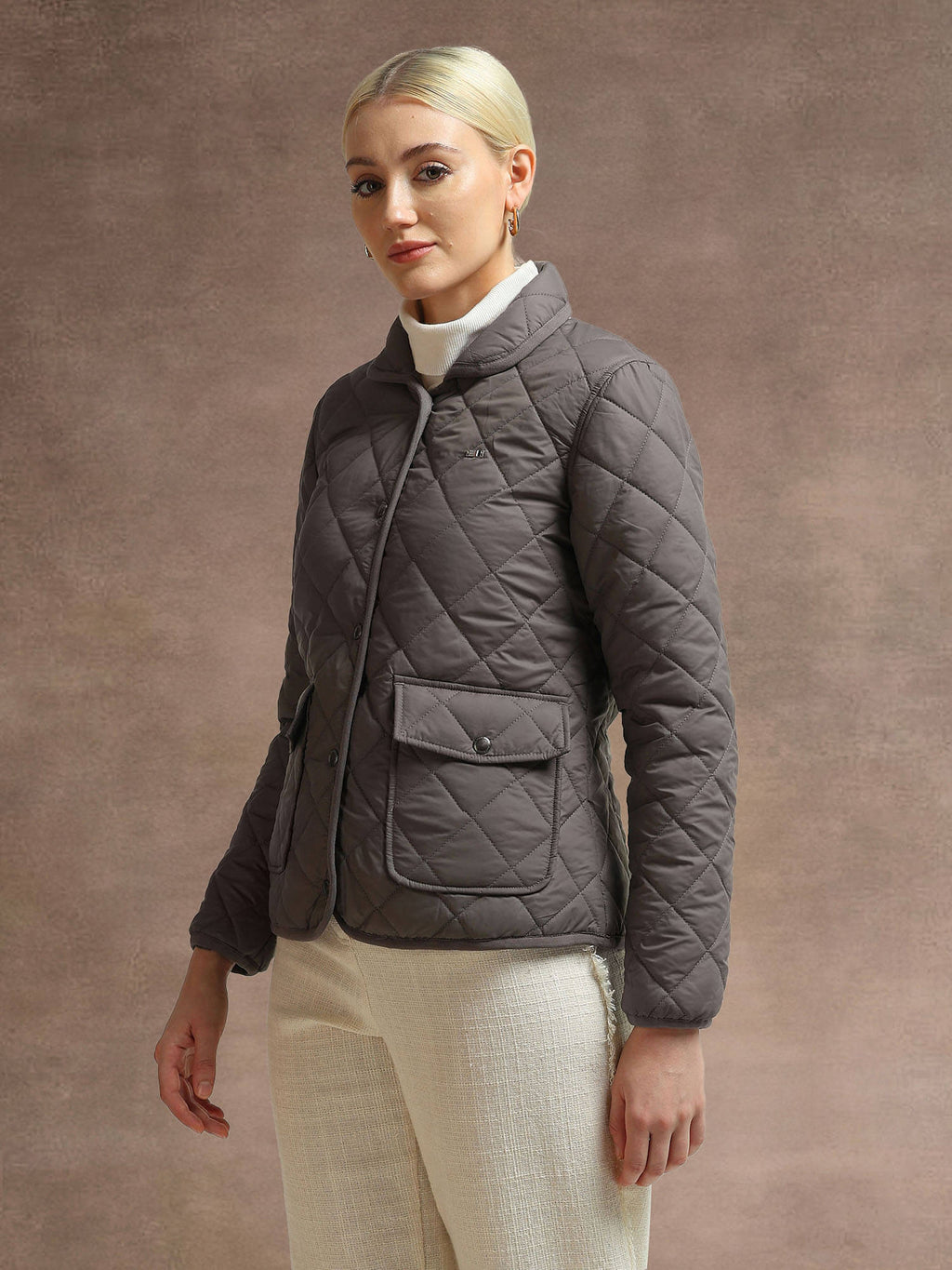Spread Collar Puffer Jacket | JC78 - view 10