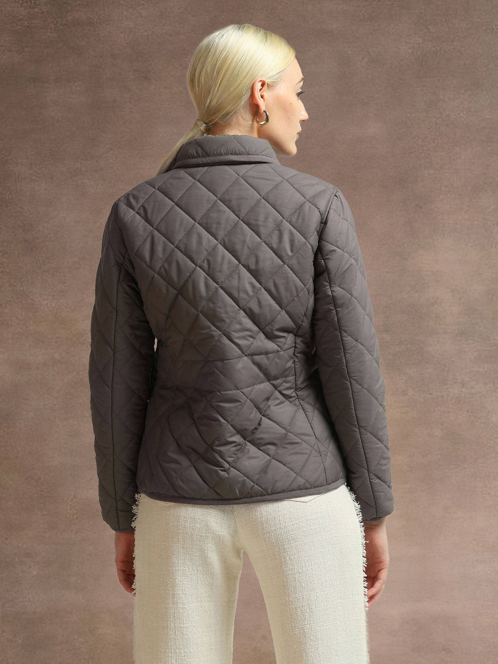 Spread Collar Puffer Jacket | JC78 - view 11