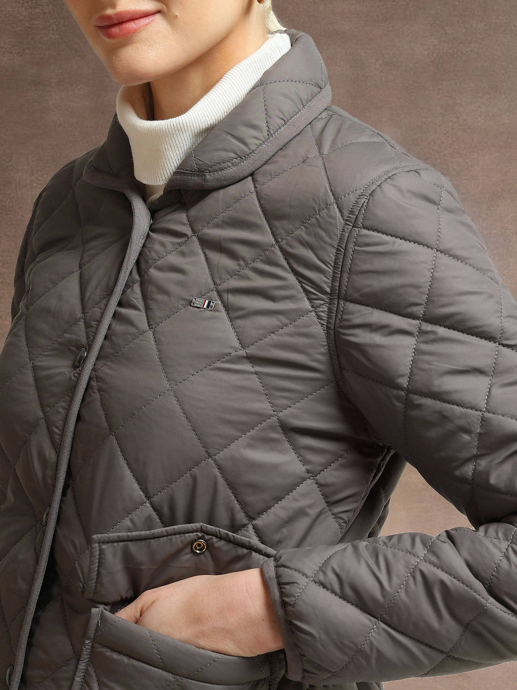 Spread Collar Puffer Jacket | JC78 - view 12