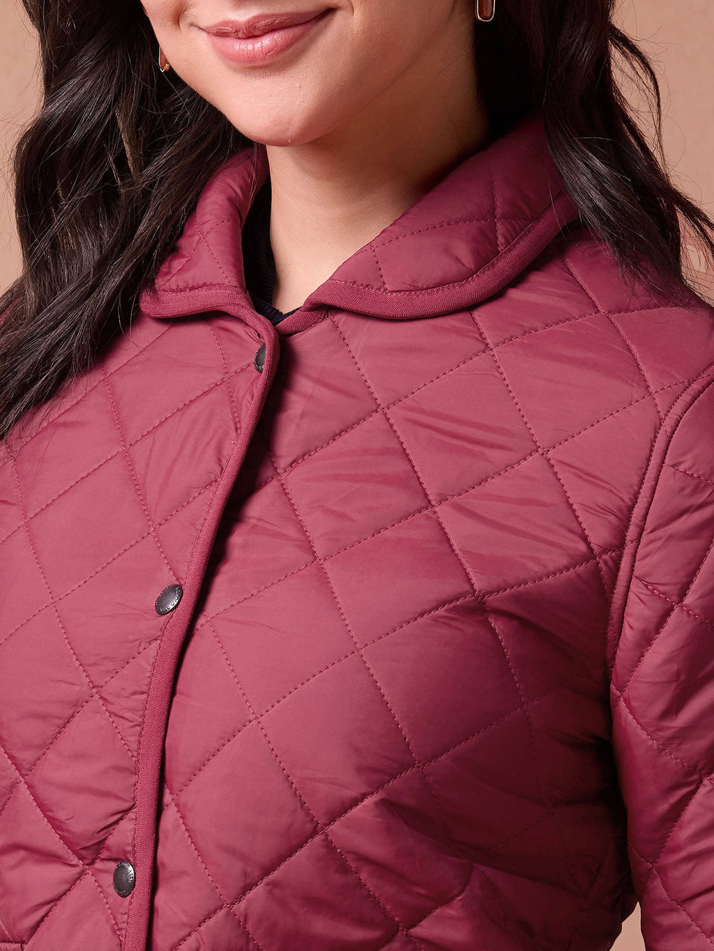 Spread Collar Puffer Jacket | JC78 - view 6