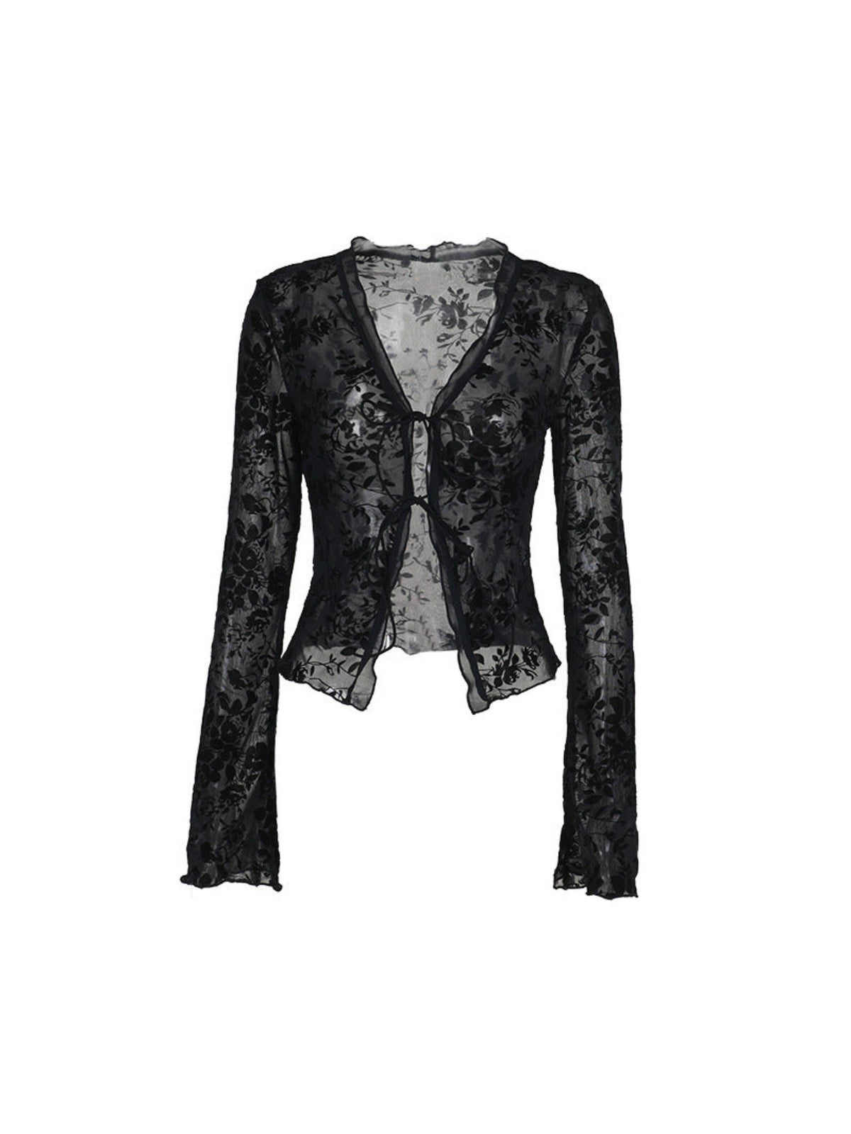 Black Lace Shrug | JC78 - view 5