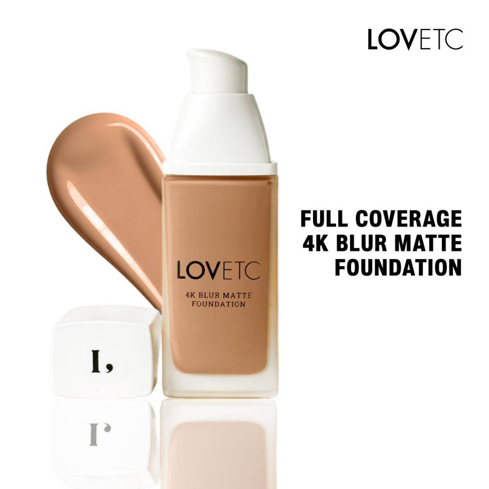 4K Blur Matte Foundation, Longwear High Coverage | F14 - view 33
