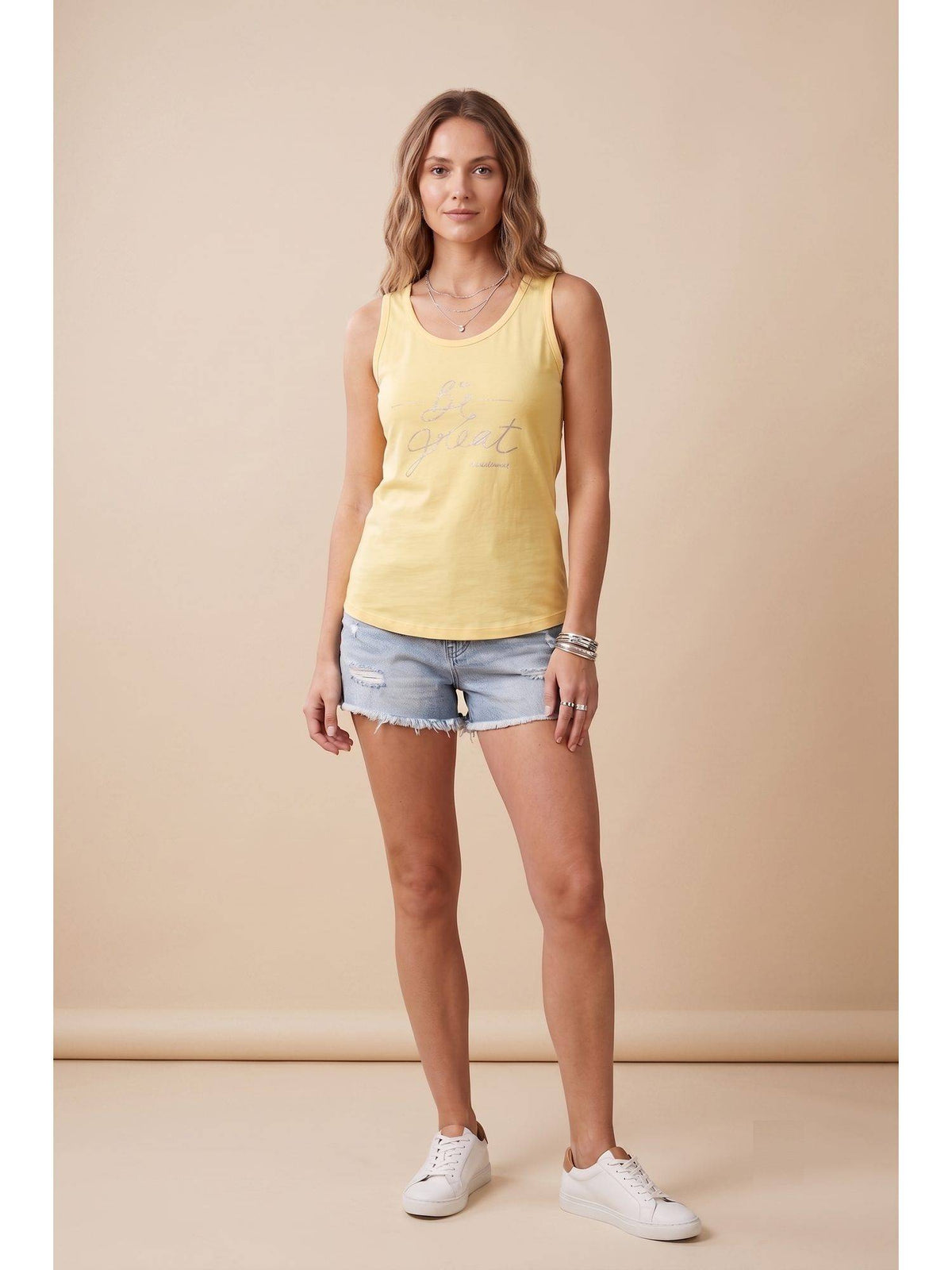 Women Pink Wineberry Tank Top | TT98 - view 6
