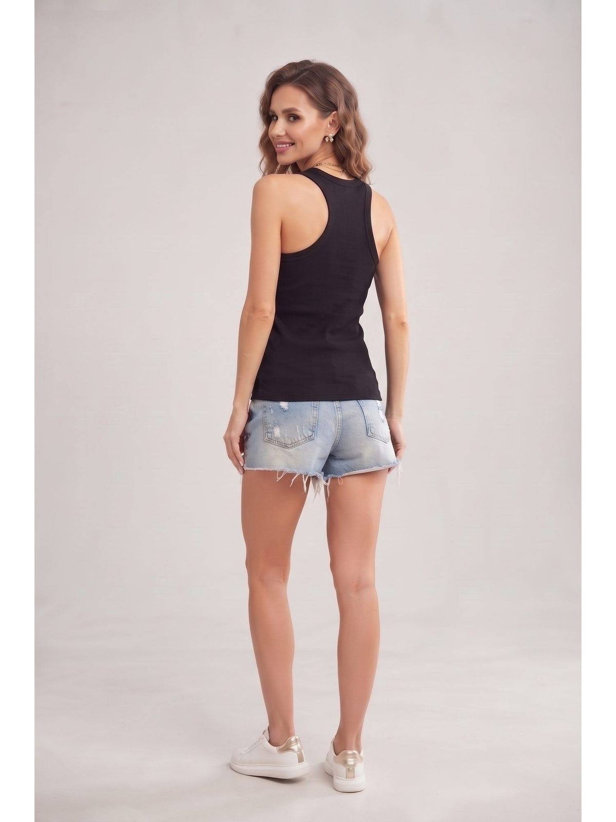 Black Wineberry Women Tank Top | TT98 - view 5