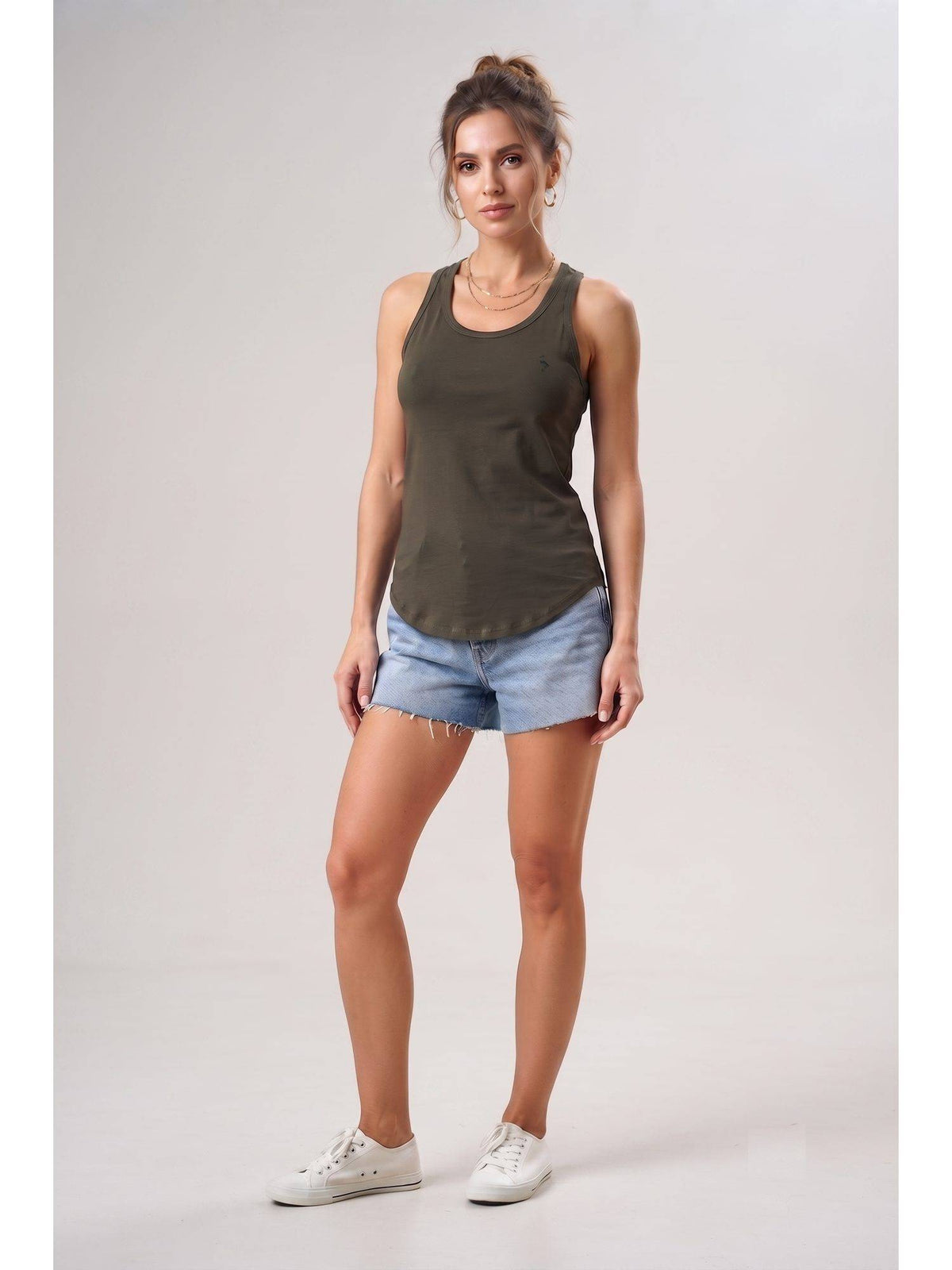 Pink Wineberry Womens Tank Top | TT98 - view 31