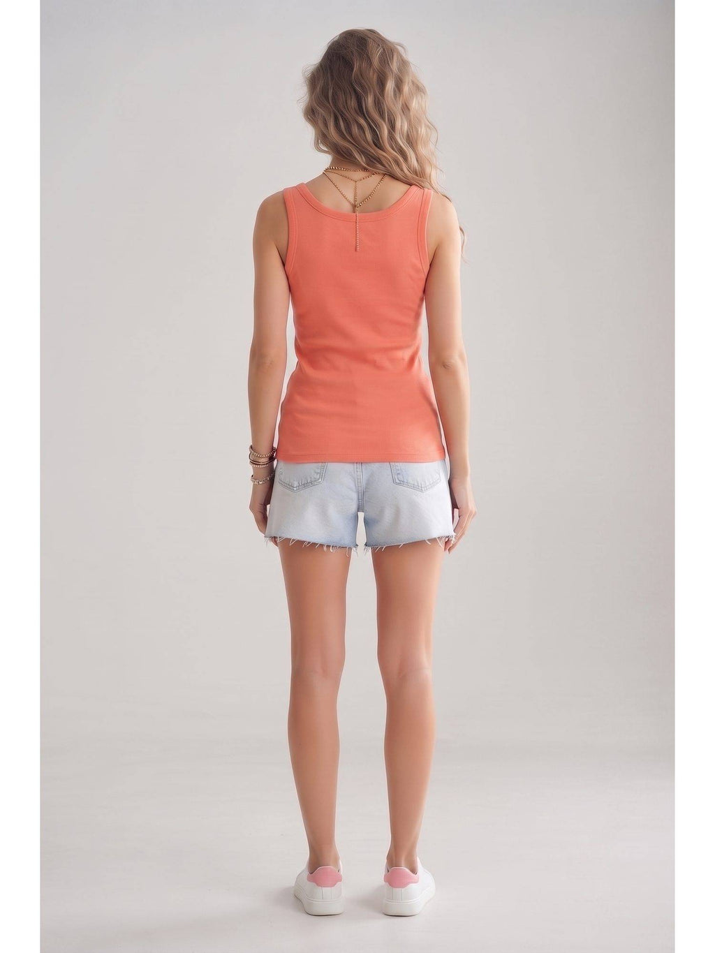 Pink Wineberry Womens Tank Top | TT98 - view 27