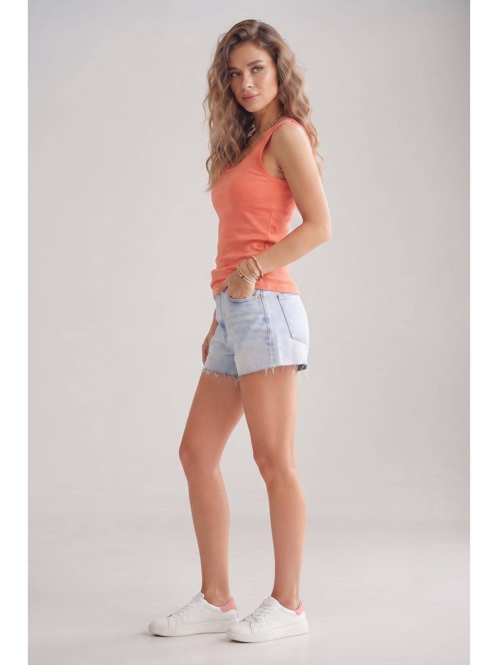 Pink Wineberry Womens Tank Top | TT98 - view 29