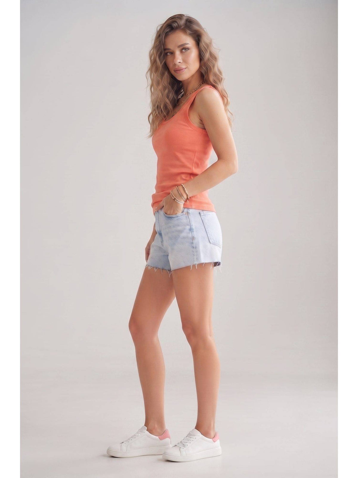 Pink Wineberry Womens Tank Top | TT98 - view 29