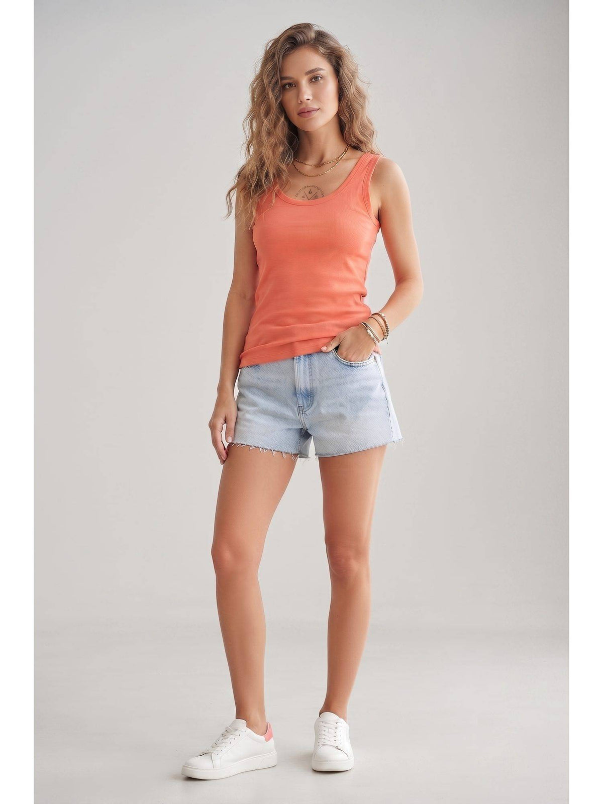 Pink Wineberry Womens Tank Top | TT98 - view 30