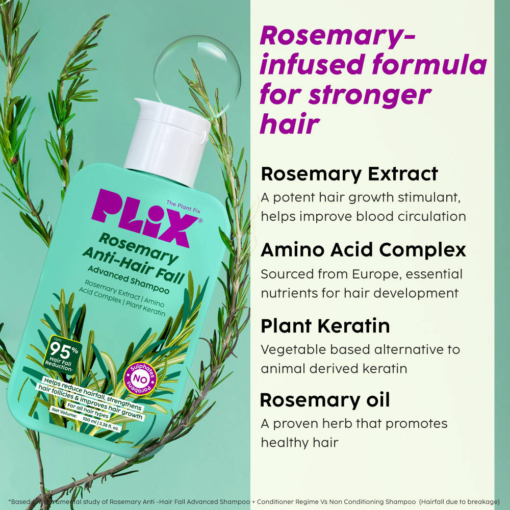 The Plant Fix Rosemary Anti Hairfall Advanced Shampoo | PL1 - view 4