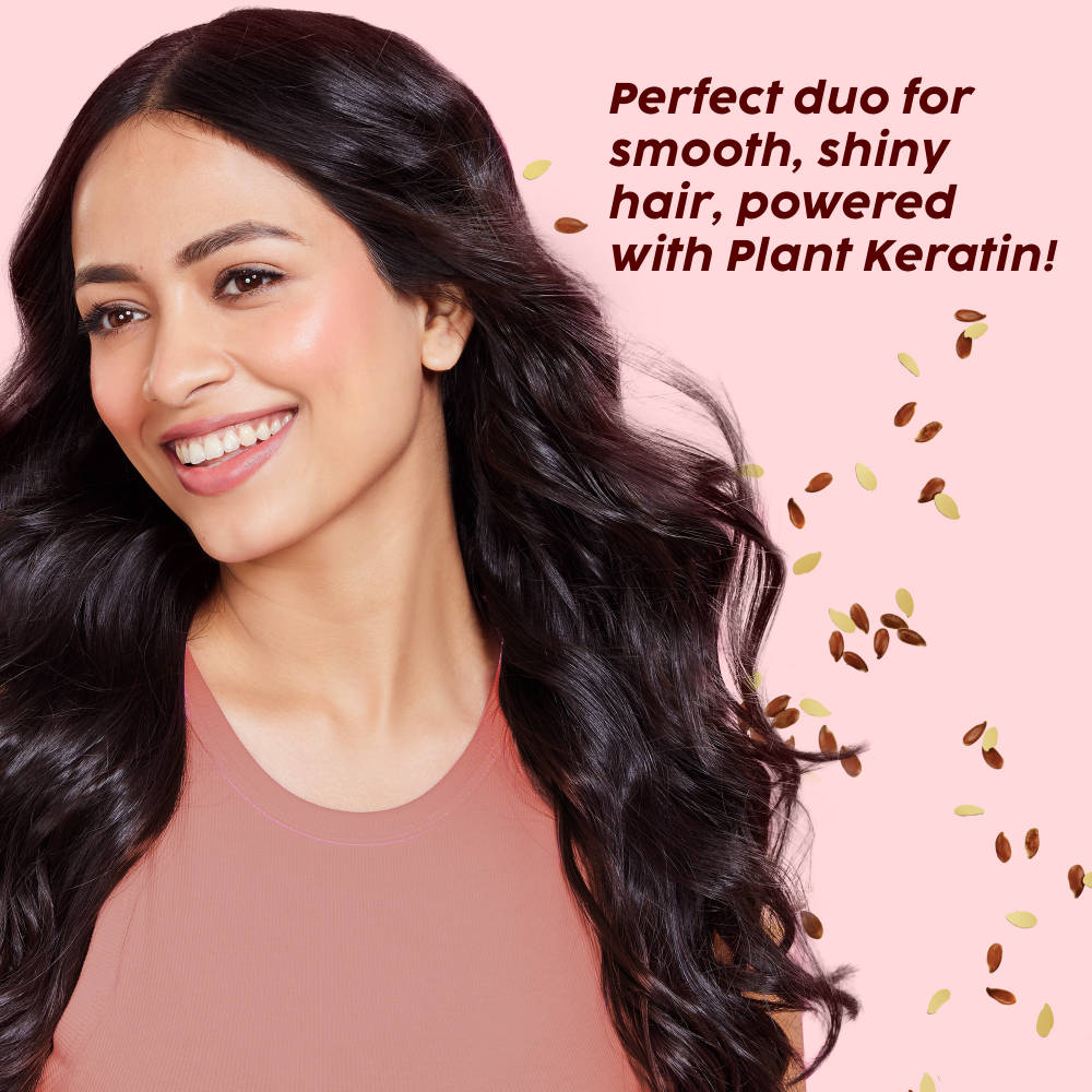 The Plant Fix Flaxseed Ultra Smooth Advanced Shampoo & Conditioner Combo | PL1 - view 8