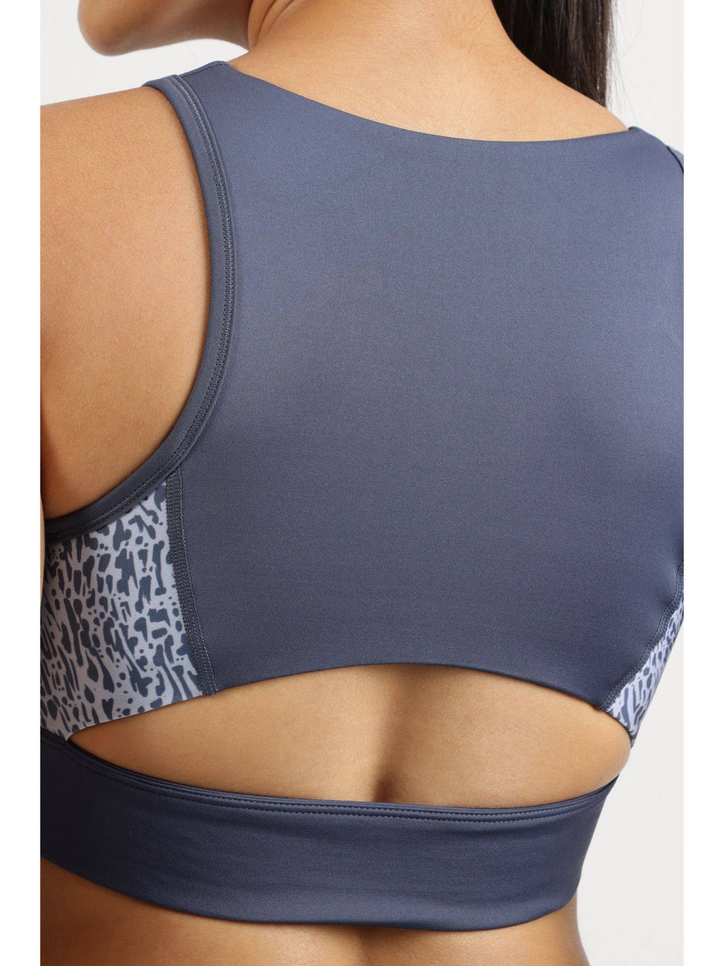 Women Grey Sports Bra | sb09 - view 6