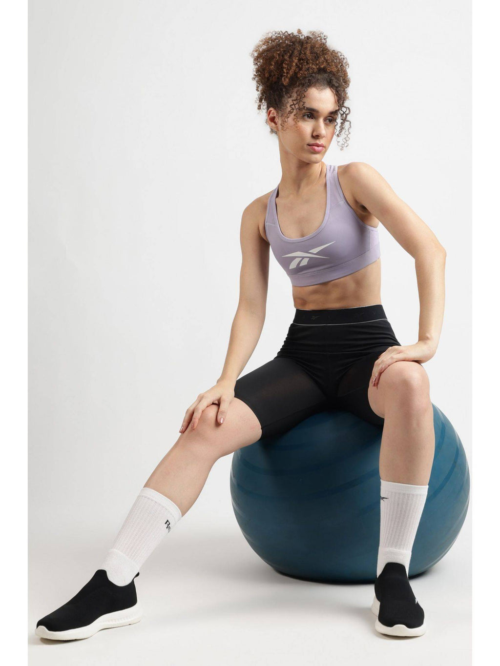 Women Purple Sports Bra | sb09 - view 5