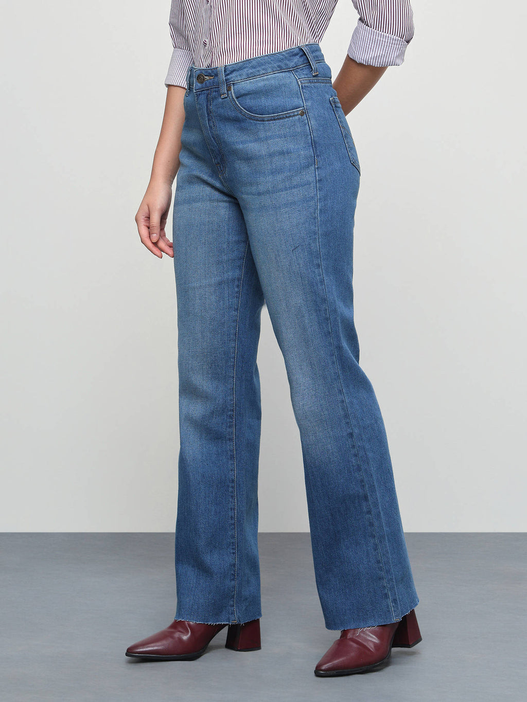 Blue Women High Rise Jeans | ST23 - view 4
