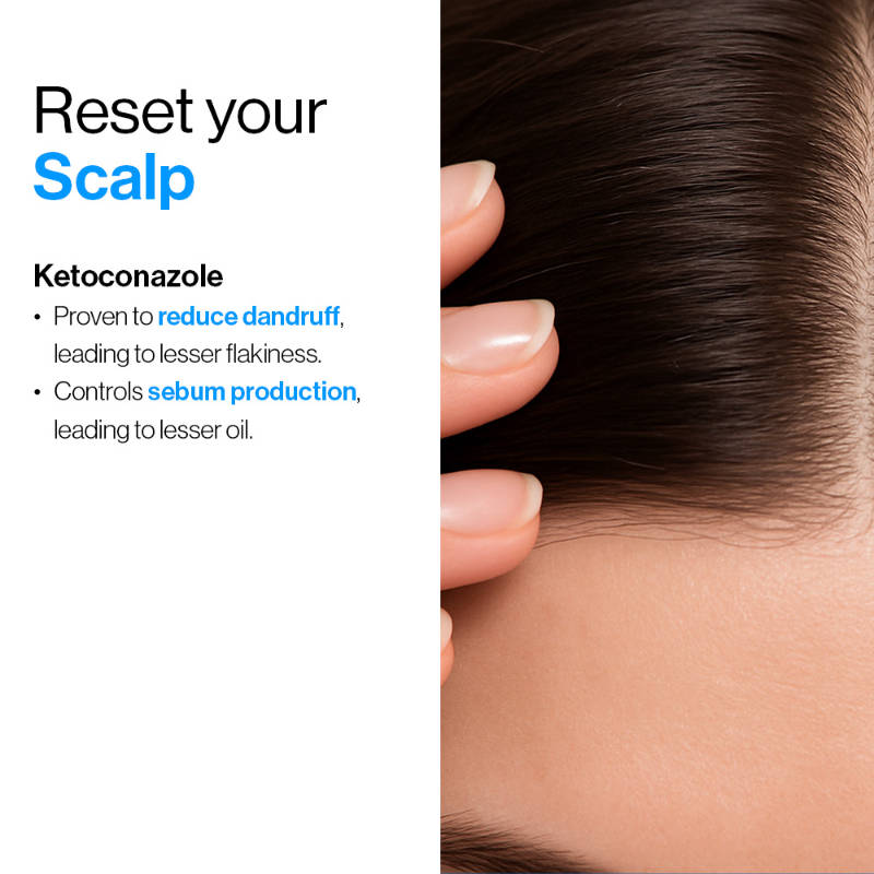 Hair Growth & Scalp Care Combo - Hair Growth Serum Roll On + Ketoconazole Shampoo | BWS9 - view 6