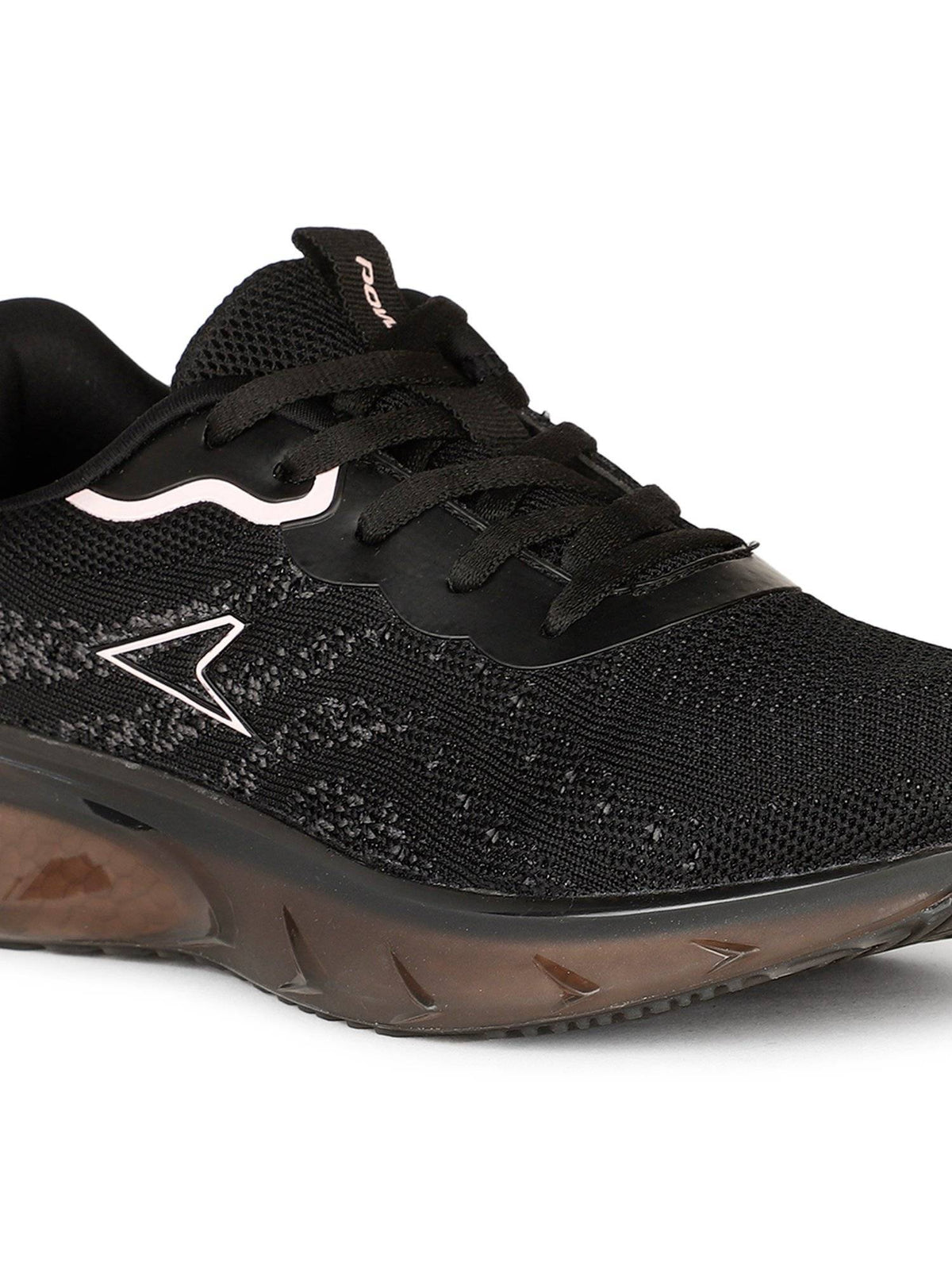 Women Lace-Ups Walking Shoes Black | SH9 - view 5
