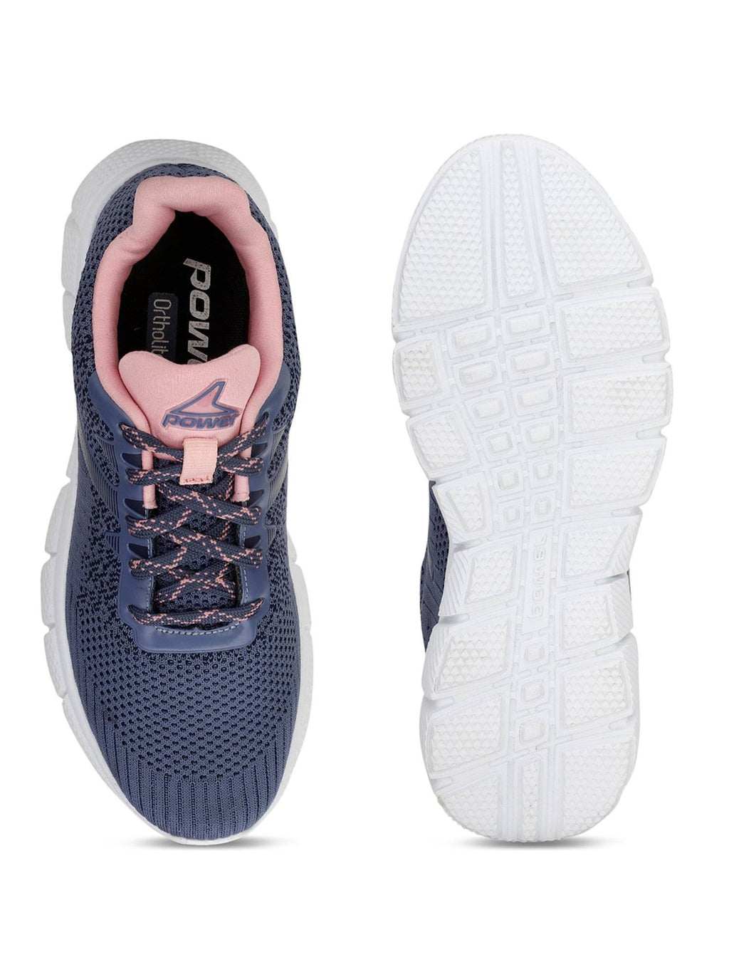 Women Lace-Ups Walking Shoes Blue | SH9 - view 4