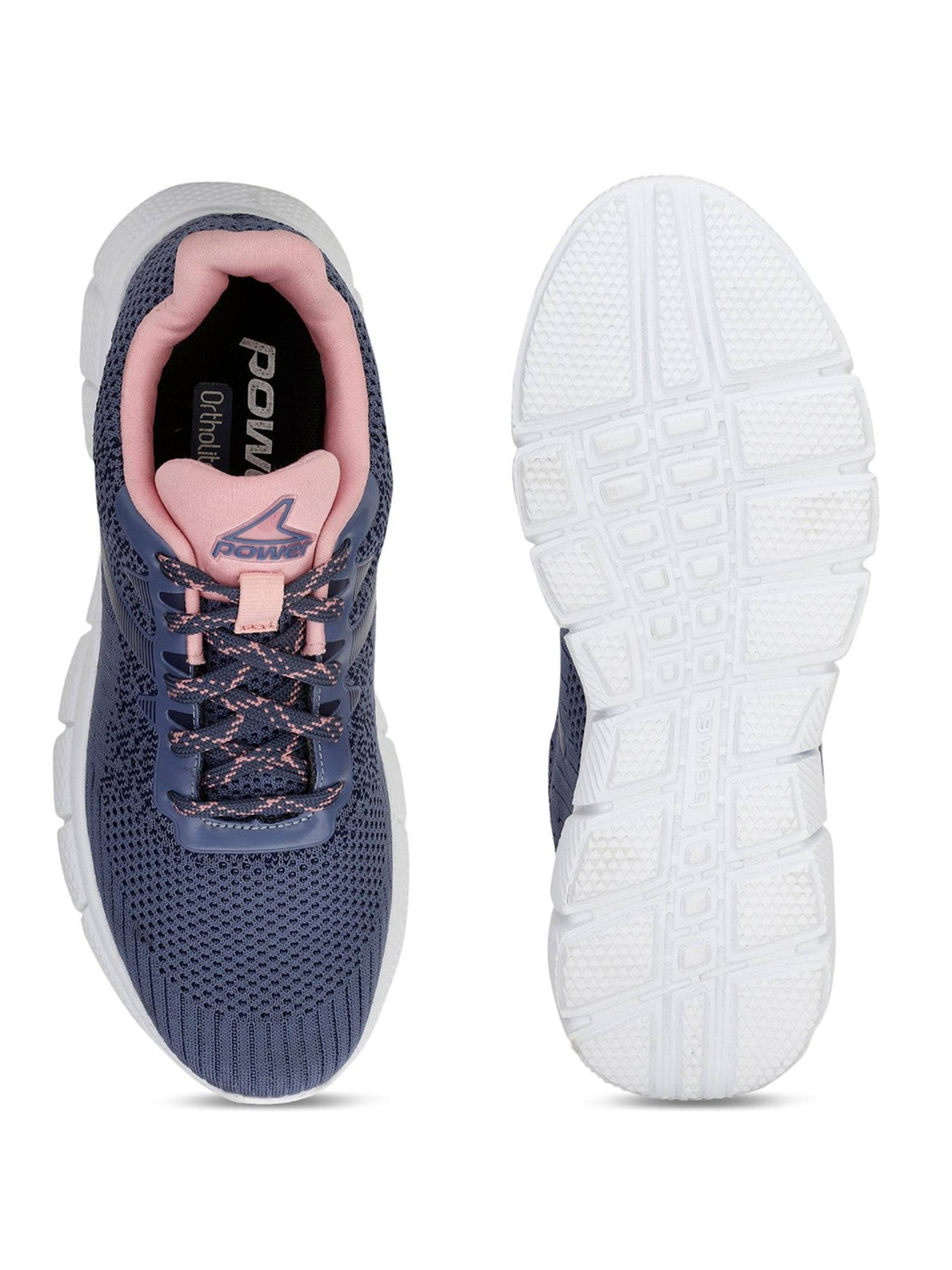 Women Lace-Ups Walking Shoes Blue | SH9 - view 4