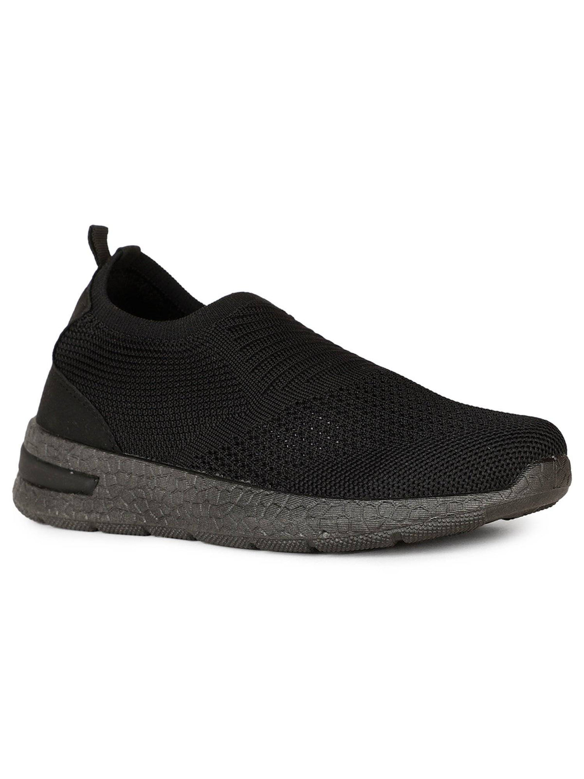 Women Slip On Walking Shoes Black | SH9 - view 1
