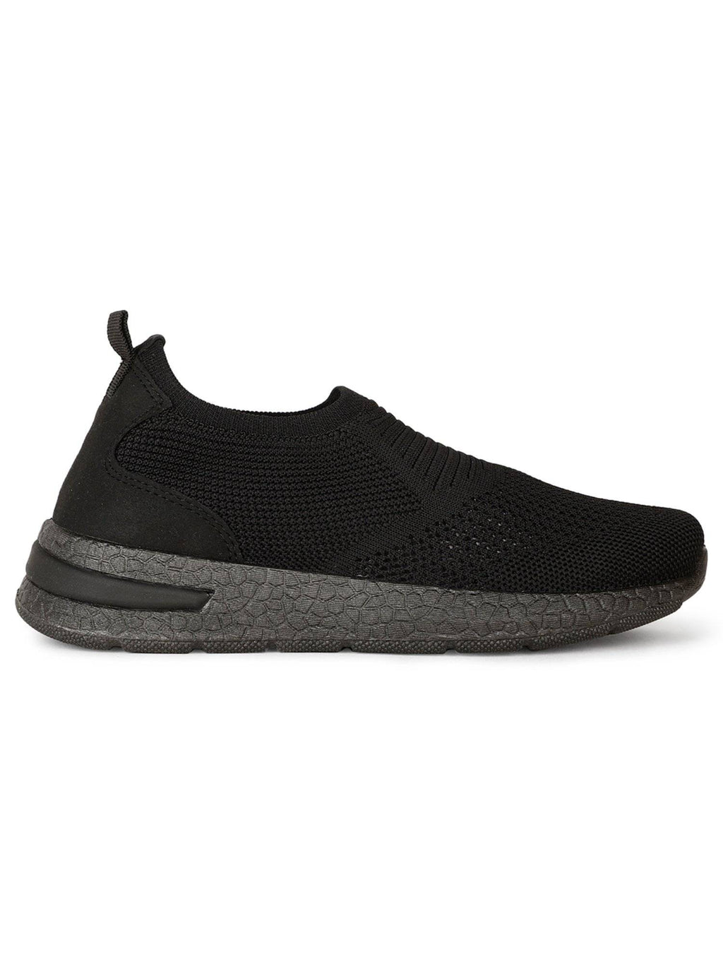 Women Slip On Walking Shoes Black | SH9 - view 2