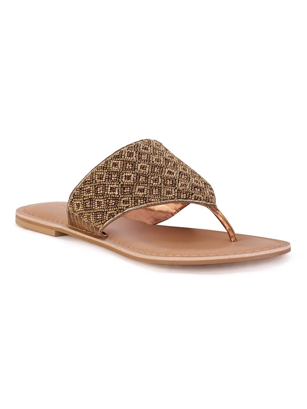Women Slip-On Flats Tan | F61 - view 1