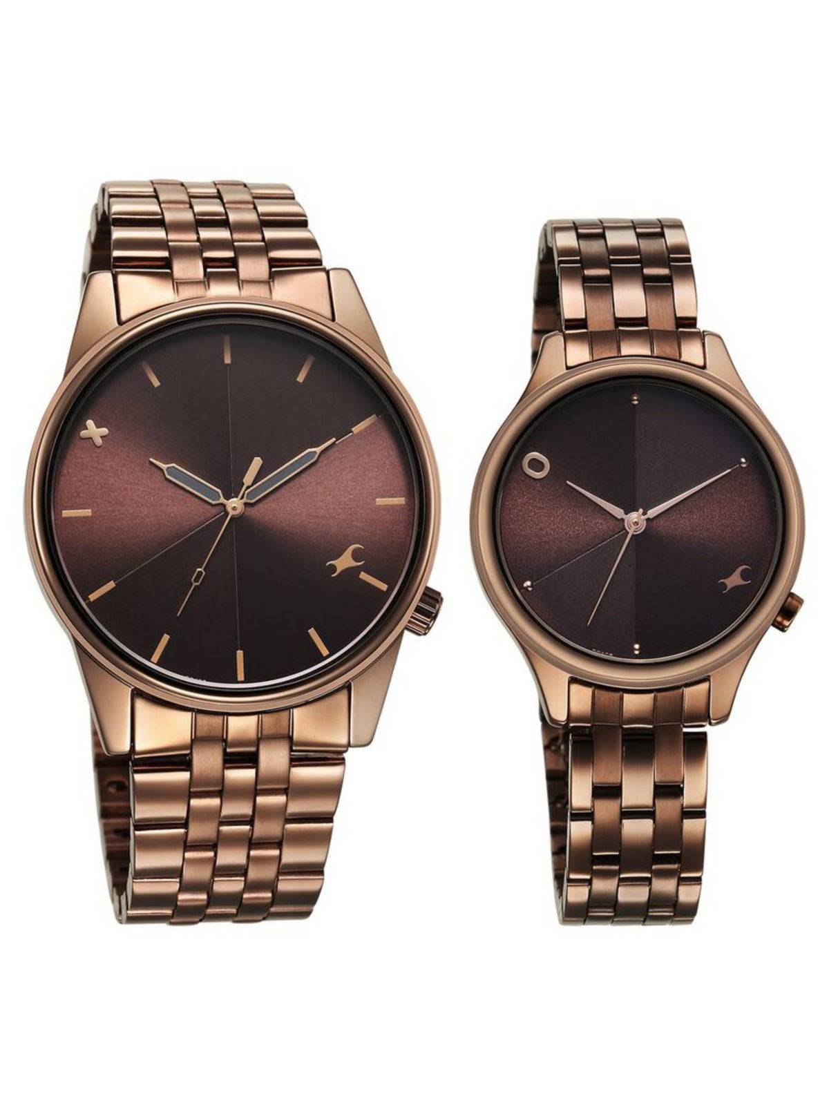 Mixmatched 3 Brown Dial Stainless Steel Analog Watch - 33056296QM02P | W92 - view 2