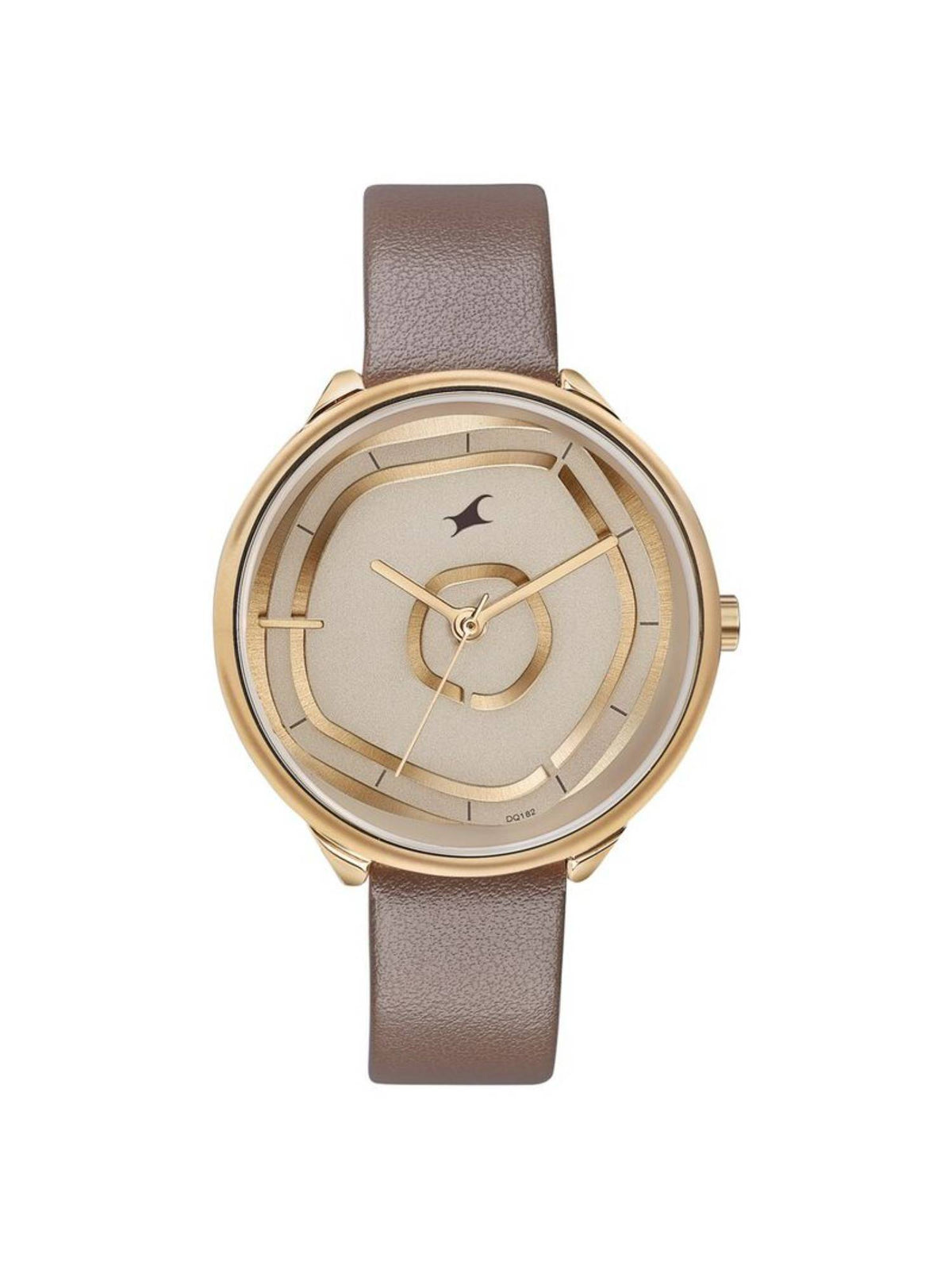 Stunner 8.0 Purple Dial Leather Analog Watch - 6303WL01 | W92 - view 1