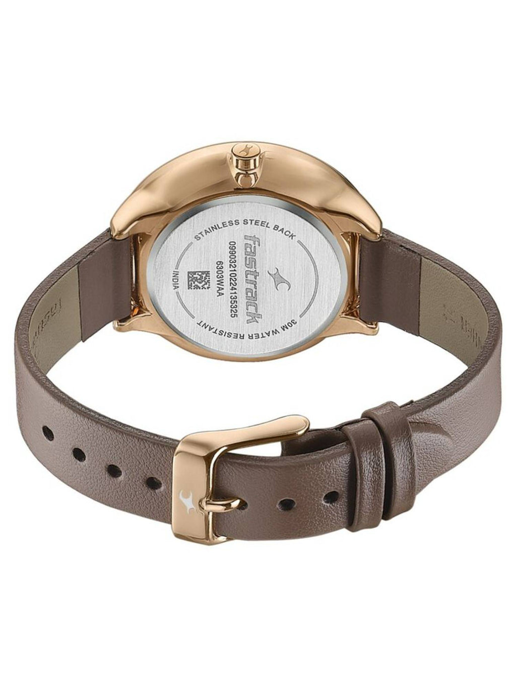 Stunner 8.0 Purple Dial Leather Analog Watch - 6303WL01 | W92 - view 5