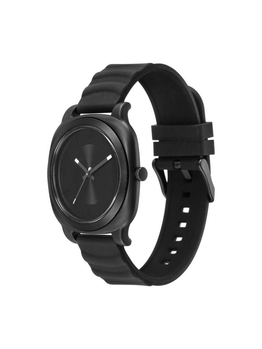 Hype All Black Dial Silicon Analog Watch - 68034PP03W | W92 - view 3