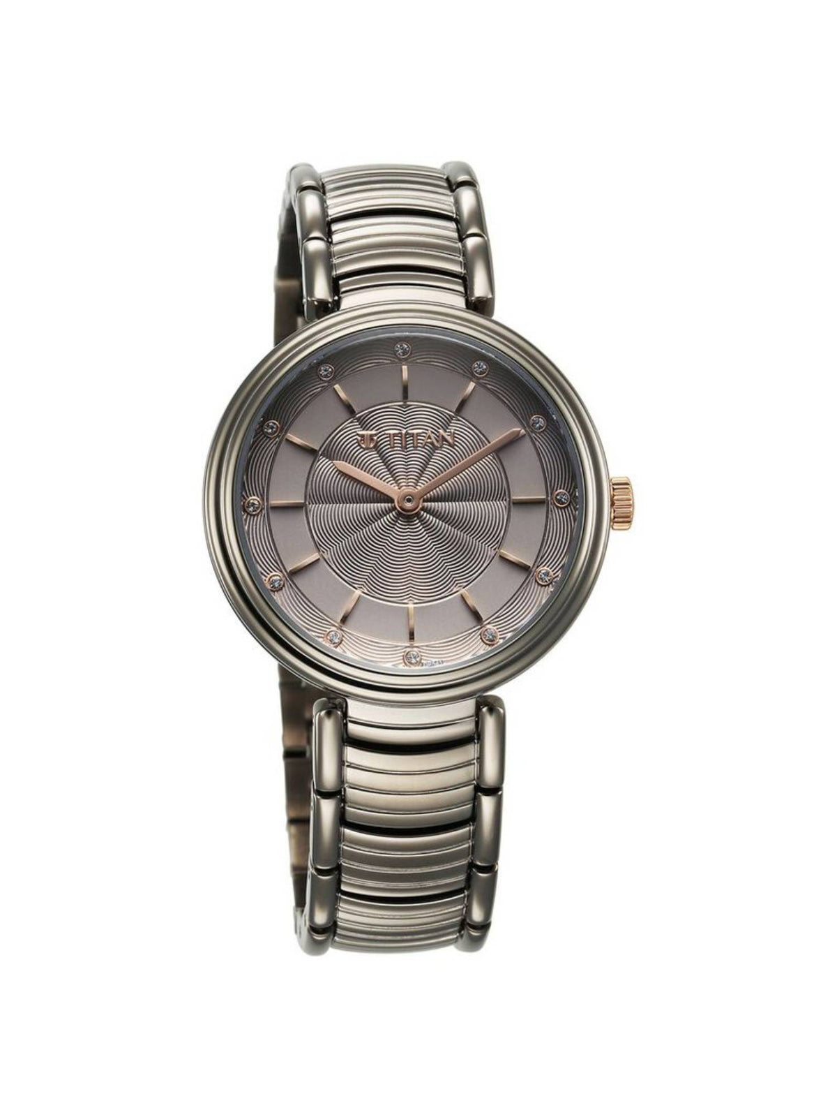 Aura Phase 2 Silver Dial Stainless Steel Analog Watch - 95240KM01 | W92 - view 2