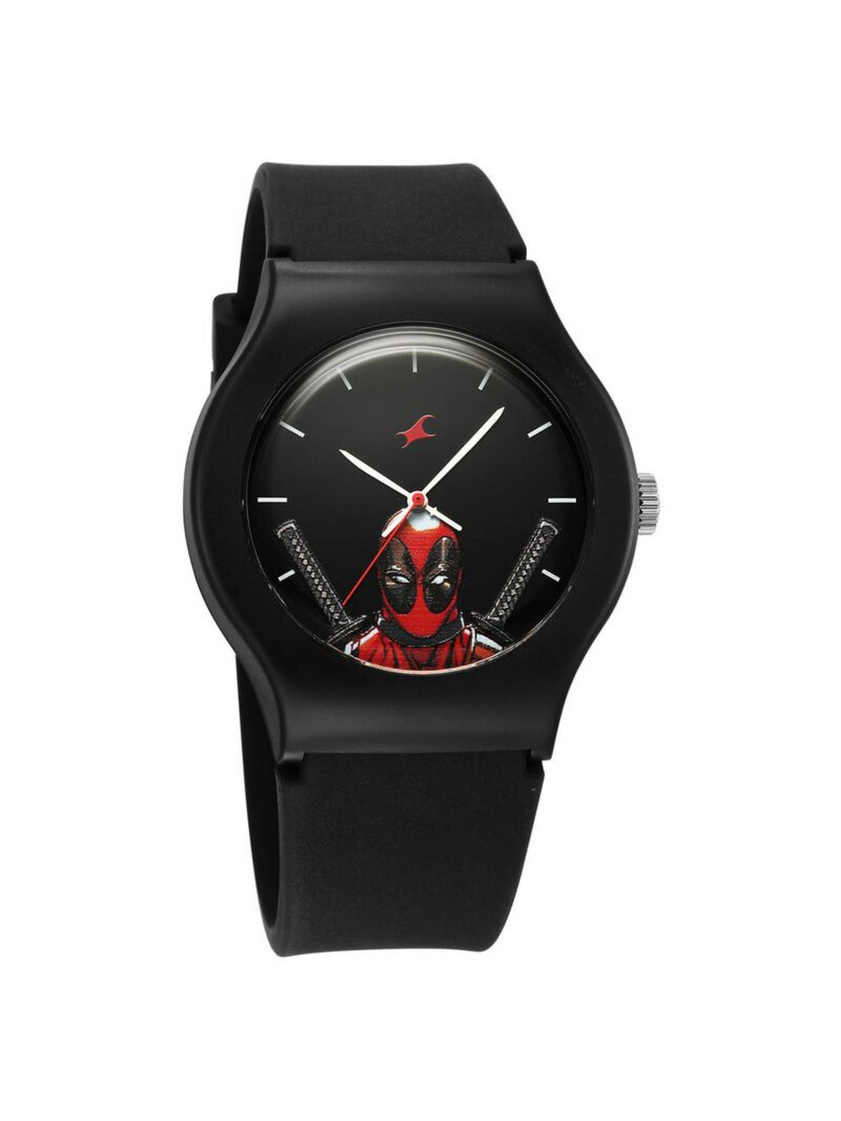 Tees Deadpool Black Dial Silicon Analog Watch - 9915PP103 | W92 - view 2