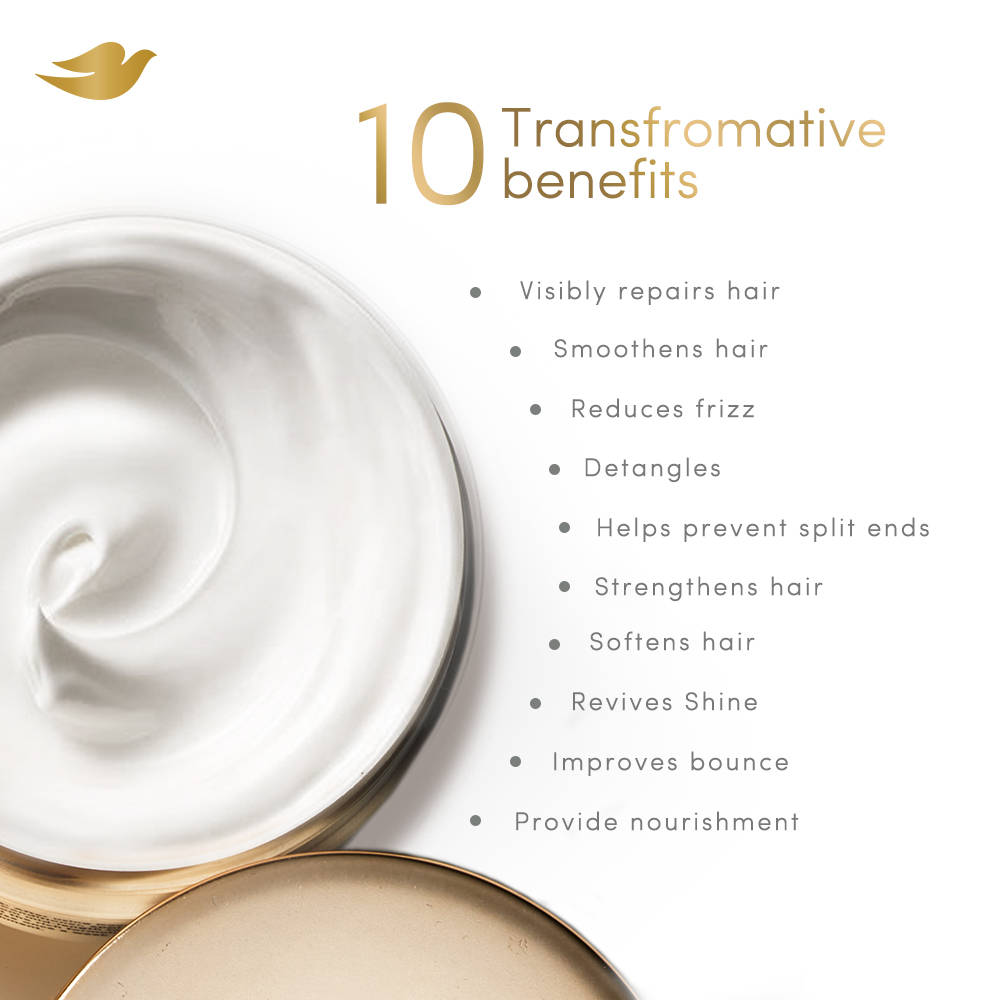 10 In 1 Deep Repair Treatment Hair Mask For Dry & Frizzy Hair | H85 - view 5