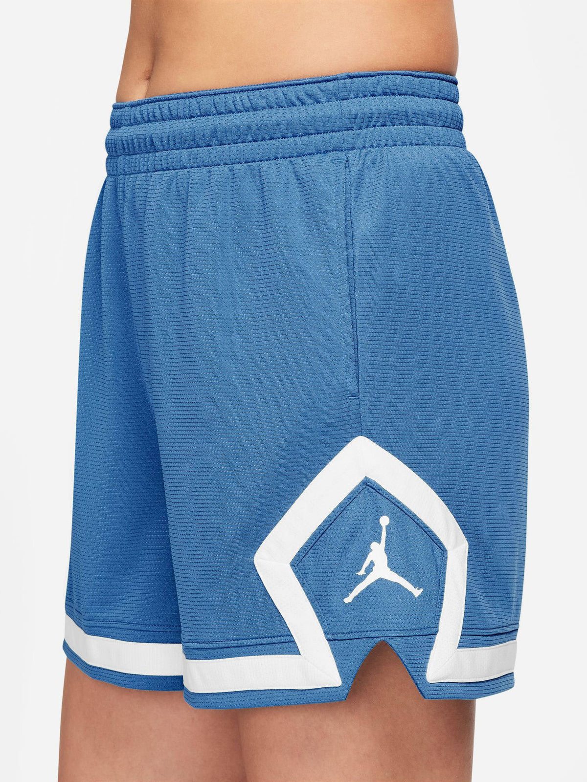 Blue Solid Sportswear Jordan Sport Women Shorts - view 3