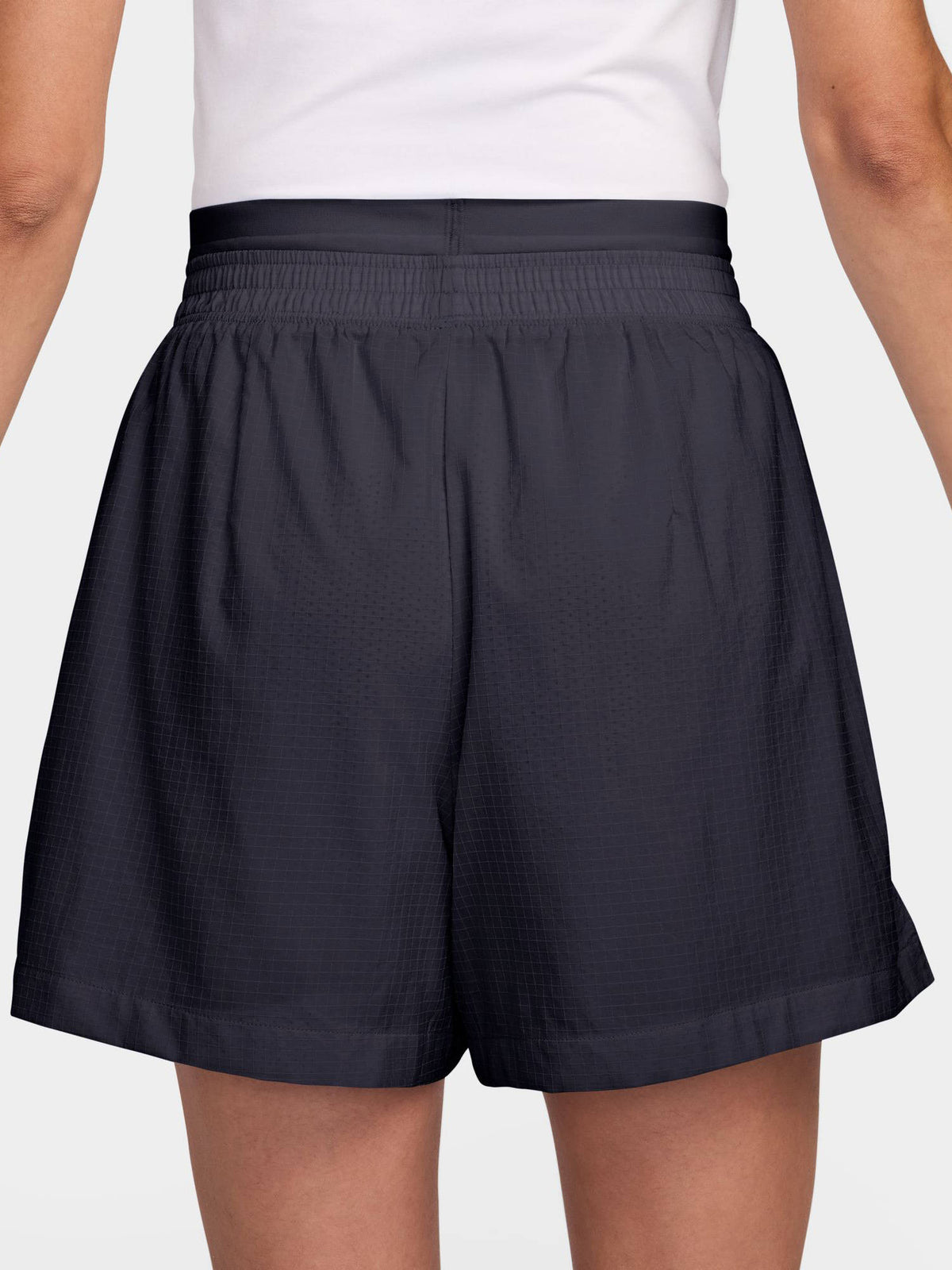 Purple Solid Sportswear Women Shorts - view 6