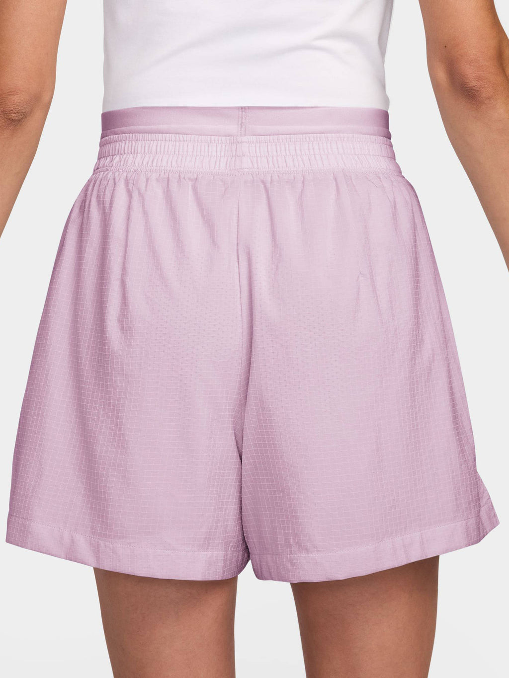 Purple Solid Sportswear Women Shorts - view 2