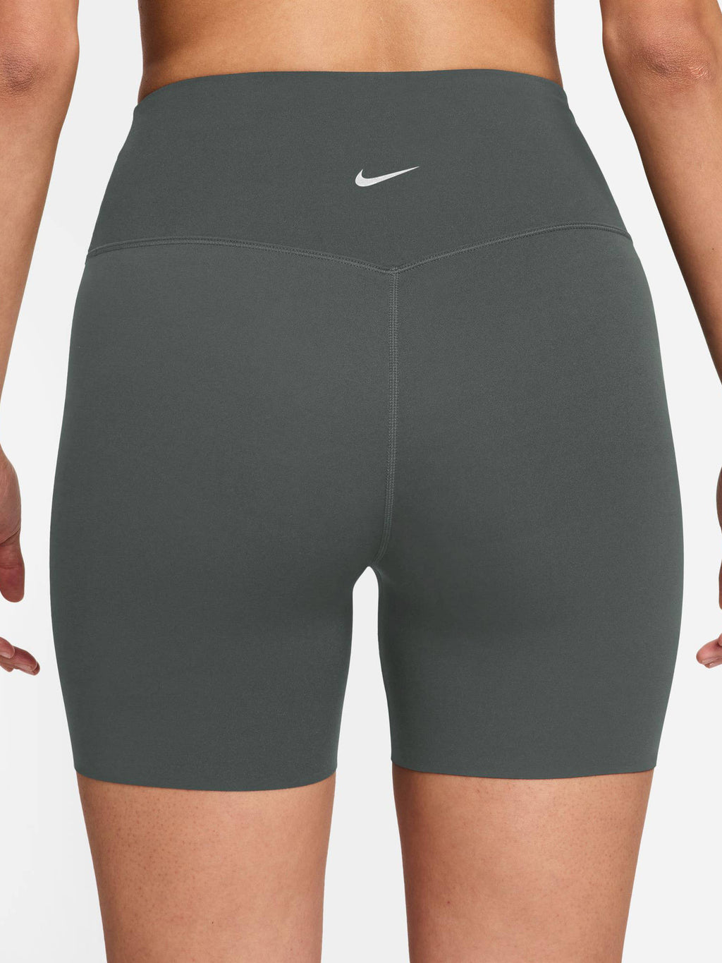 Olive Solid Sportswear Zenvy Women Shorts - view 2