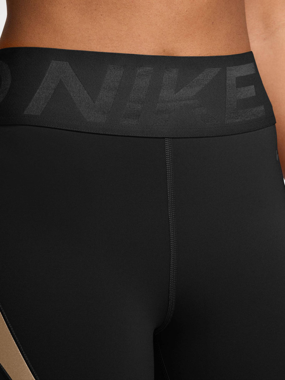 Black Solid Sportswear Sculpt Women Shorts - view 4