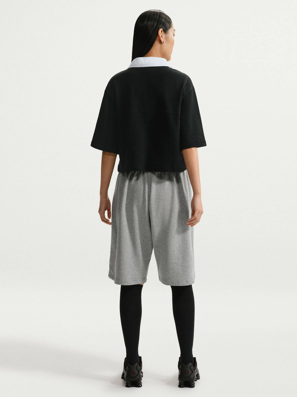 Sportswear Women Black Shorts - view 6