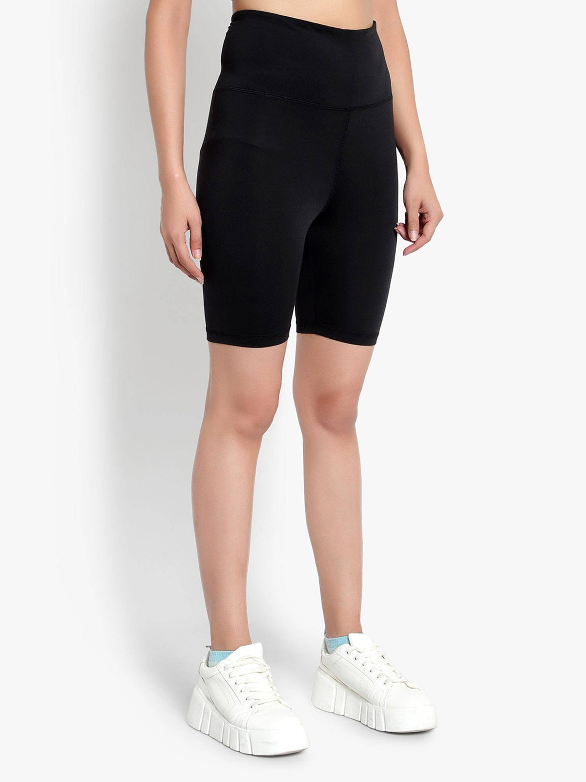 WearJukebox Easy Breezy Olive High Waist Shorts - view 24