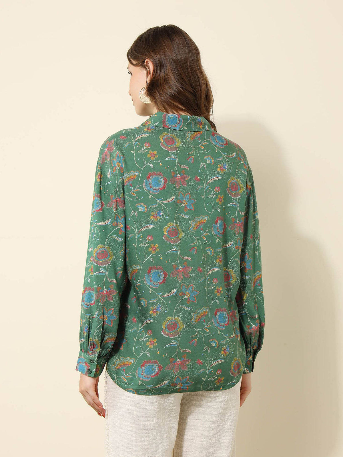 Floral Printed Regular Fit Shirt | S67 - view 5