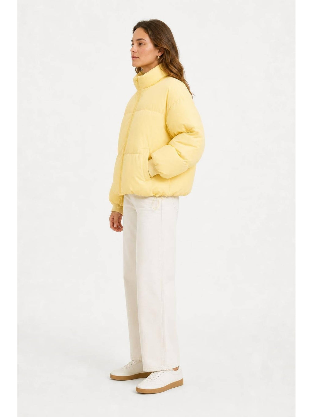 Zip Front Collared Puffer Jacket | JC78 - view 21