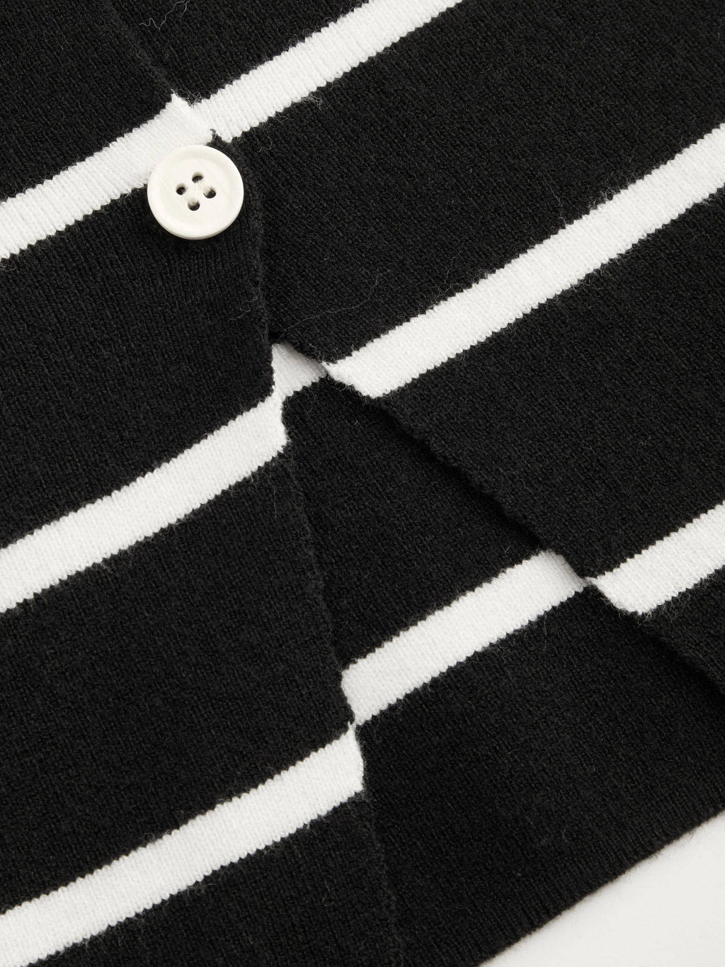 Knit Boat Neck Striped Button Split Vest | JC78 - view 17