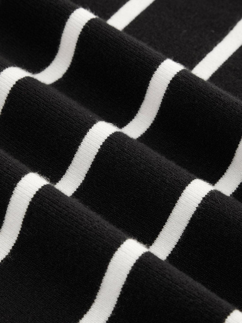 Knit Boat Neck Striped Button Split Vest | JC78 - view 16