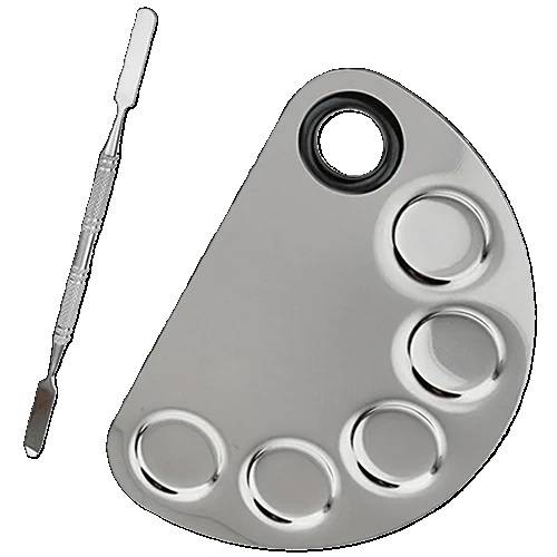 Pro Makeup Mixing Palette With Spatula | T32 - view 2