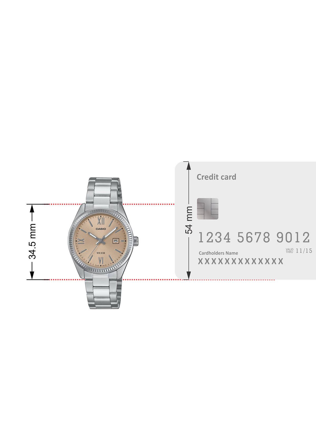 A2361 (LTP-1302DD-4A2VDF) Analog Watch - For Women | W92 - view 2